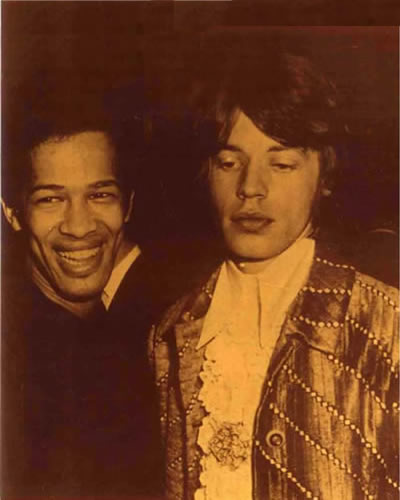 1966 - Paris Olympia - Vigon et Mick Jagger