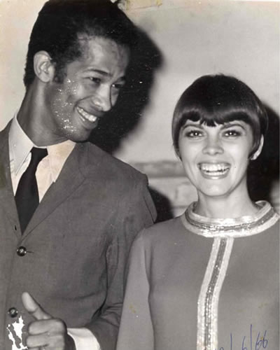 1966 - Paris - Vigon et Mireille Mathieu