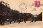 L'Avenue et l'hôtel de la Gare