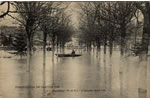 Innondations 1010 - L'avenue dans l'Ile