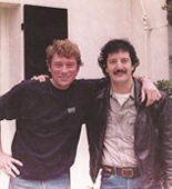 Joey Greco et Johnny Hallyday