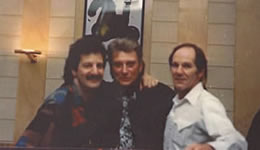 Joey Greco, Johnny Hallyday, Bobbie Clarke