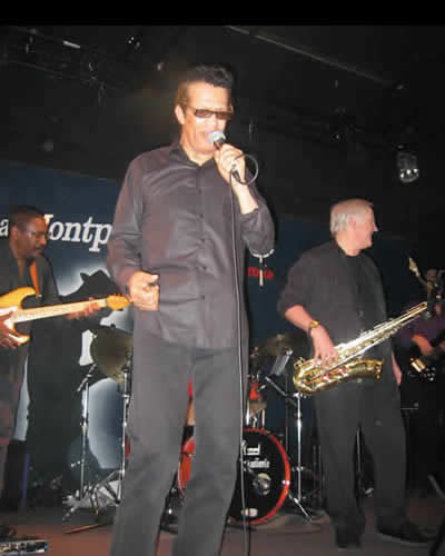 2009 - Paris Pt Journal Montparnasse - Vigon et les New Lemons - Jacky Arconte (guitare) et Jean-Claude Doletina(sax)