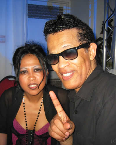 2009 - Herblay - Concert Vigon et les New Lemons - avec la choriste Suzy Randria