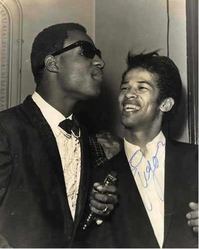 1966 - Paris - Vigon et Steevie Wonder