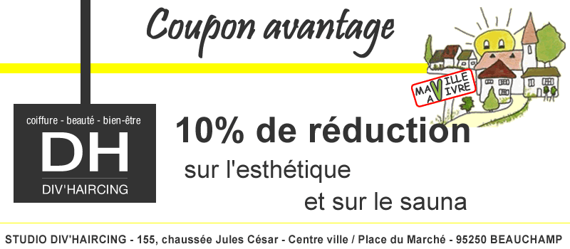 chèque cadeau DIV'HAIRCING Beauchamp